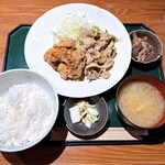 吉田屋 平助 - 料理写真:よくばり、がっつり定食