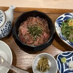 大阪屋 - 長崎和牛のひつまぶし定食