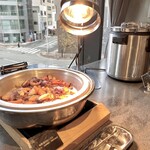 Nine Doors Restaurant&Grill - グリル野菜にスープ