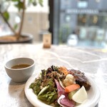 Nine Doors Restaurant&Grill - サラダビュッフェとスープ