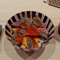 はらまさ - 〆は、超豪華カツ丼