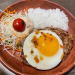 びっくりドンキー - 料理写真:エッグバーグディッシュ