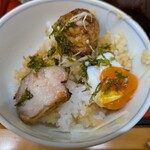 名古屋コーチン石焼 日本料理 かな和 - 薬味まぶし