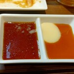 焼肉ライク - 焼肉タレ２種とおろしにんにく (2025.01.10)