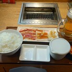 焼肉ライク - ミックスカルビセット(並) (税込)580円 (2025.07.10)