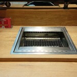 焼肉ライク - 入店時のコンロの状態 (2025.01.10)