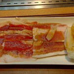 焼肉ライク - ミックスカルビセット(並) のお肉 (2025.07.10)