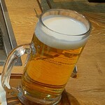 焼肉ライク - 生ビール (税込)580円→290円 (2025.07.10)