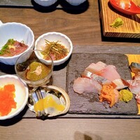 小野の離れ 博多本店 - 刺身盛り合わせ12点盛り