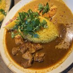 オーケーカリー スパイスキッチン - １，２あいかけカリー