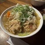 やきとり半次郎 - お勧めされた塩ちゃんこ