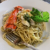 パルコ デル チェロ - ズワイガニとプチヴェールのパスタ
