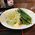 ろばた焼つきじ - アスパラバター