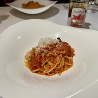 Vinoteca Fiore - バジルとパルミジャーノチーズのアラビアータスパゲティ