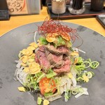 大阪産料理 空 - なにわ黒牛タタキ