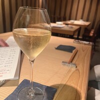 味のなかむら - グラスシャンパン