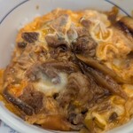 なか卯 - 牛とじ丼（小）、アップ