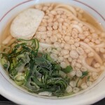 なか卯 - はいからうどん（小）、アップ
