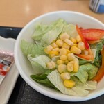 なか卯 - サラダ