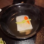 日本料理 馳惣 - 熨斗、帆立真丈、三河牛蒡