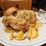 トラットリア ヴィヴァーチェ - 鶏肉のパン粉焼き 1,925円