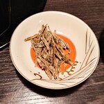 日本料理 馳惣 - 自家製田作り（２人分）