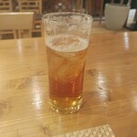 アル・ケッチァーノ  - 薬膳茶+トニックウォーター　挑戦的な感じではあったが、甘みを完全に消し去り、食をはかどらせていたように感じた