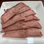 龍園 - 上タン 黒毛和牛　2,400円×2人前