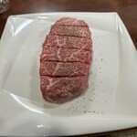 龍園 - 赤身ロースステーキ　3,000円