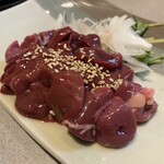 炭火串焼うゑ草 - 鶏レバー