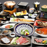 ホテル小野浦 - 料理写真:【彩会席】知多牛・鮑・渡り蟹など豪華食材を楽しめる人気NO1料理