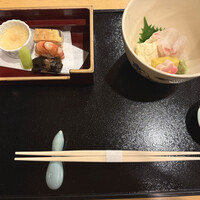 京懐石とゆば料理 松山閣 JR京都伊勢丹店 - 八寸　季節の盛合せ