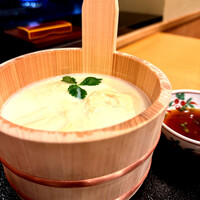 京懐石とゆば料理 松山閣 JR京都伊勢丹店 - 名物　松山閣自家製ゆば桶