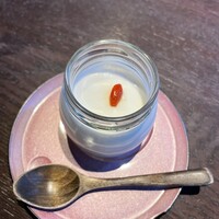 赤坂うまや - デザートの杏仁豆腐