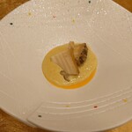 寿司赤酢・望月 - あわびと肝ソース