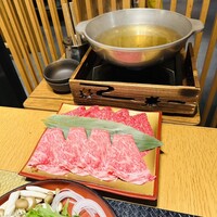 しゃぶしゃぶ　すき鍋　おもき 銀座店 - 