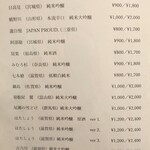 寿司赤酢・望月 - メニュー