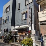 そば処水元やぶ - 店舗前