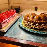 アピシウス - ◆ワゴンデザート　苺とピスタチオ、他