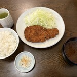 勝烈庵 - ロープかつ定食　¥1980