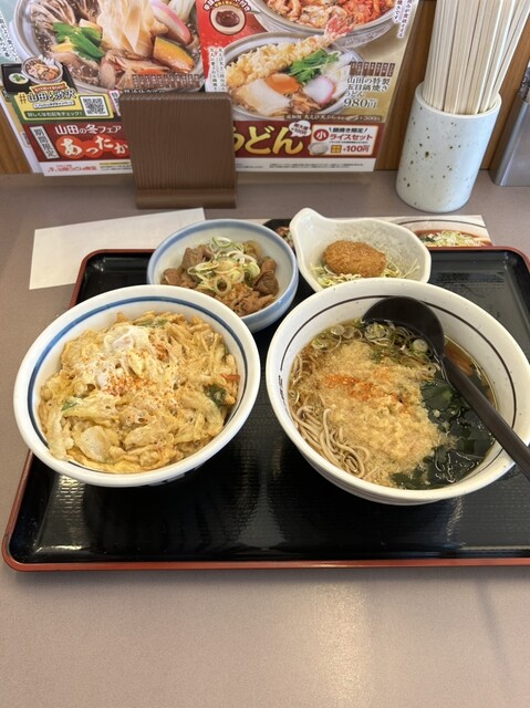 日替わりセット・エビフライの玉子とじセット編』by フックライン