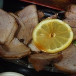 竹生 そば処 - 焼豚定食