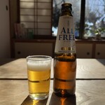 手打ちそば　馬力屋 - オールフリー　400円