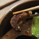 手打ちそば　馬力屋 - 椎茸