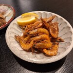 旬菜旬魚 天狗 - ブトエビ地獄揚げ
