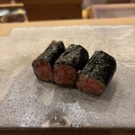 すし処 睦月 - ねぎとろ巻き