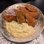 旬菜旬魚 天狗 - アジフライ