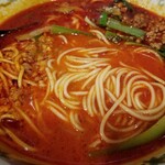 中国家庭料理 楊 - 麺の様子など。