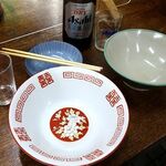 森田食堂 - 美味しい汁まですっかり完食！