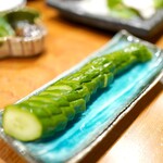 銀座 玉ゐ - 胡瓜一本漬け